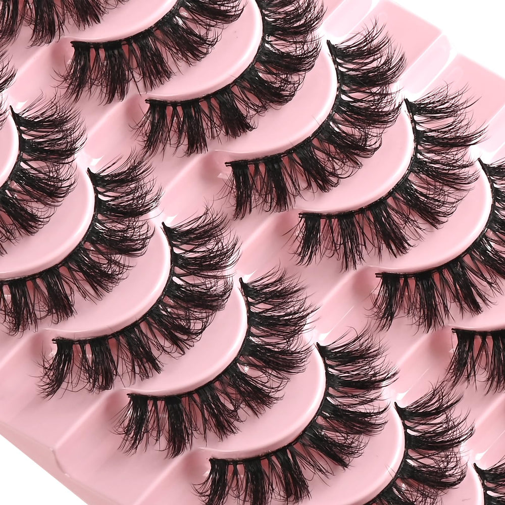 FARRED Fluffy Lashes maintain shape and texture through multiple uses