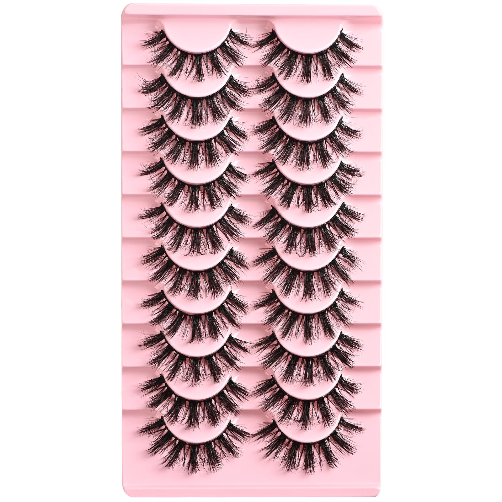FARRED Fluffy Lashes feature mink-equivalent fibers and a soft cotton band
