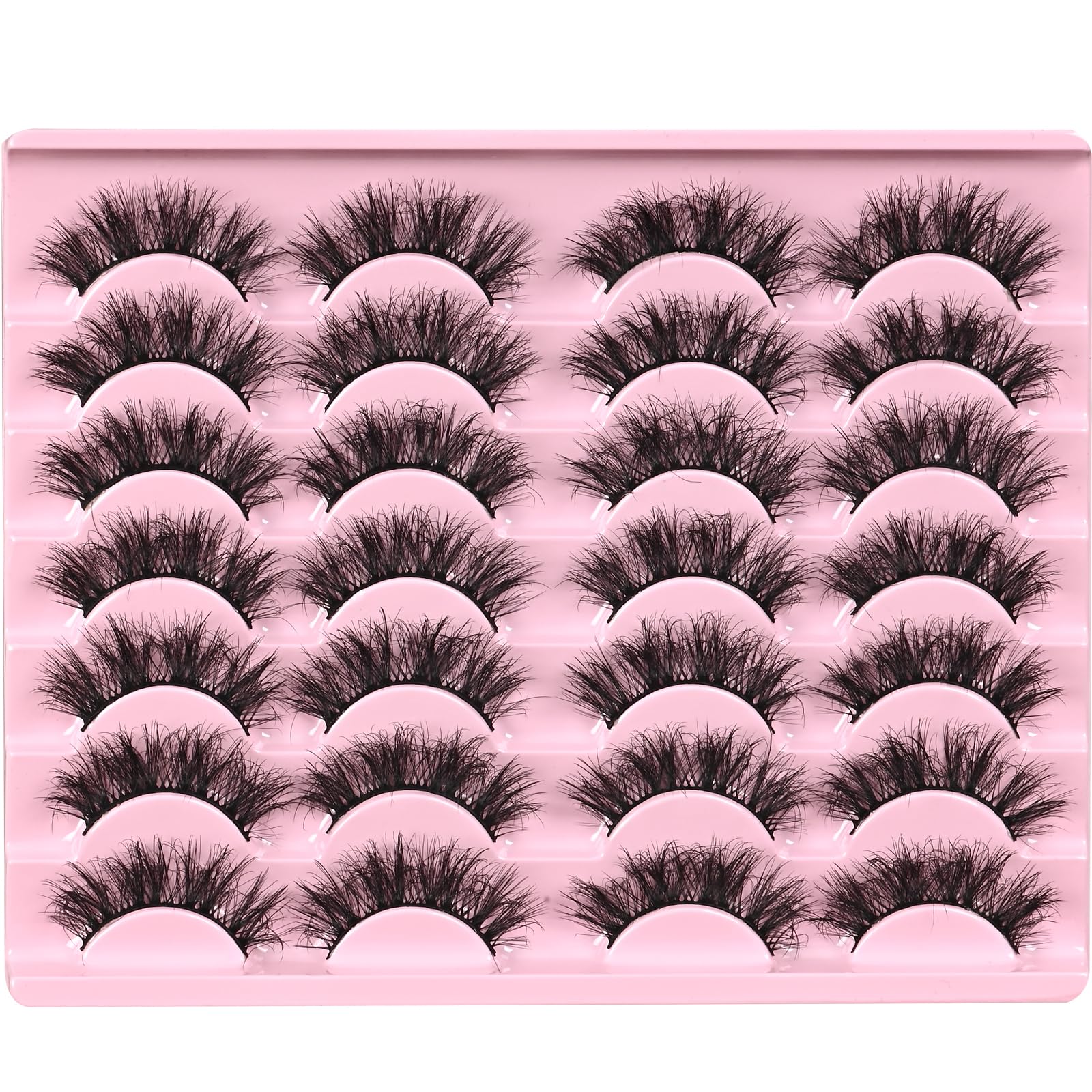 FARRED 14-pair pack offering versatile lash options.