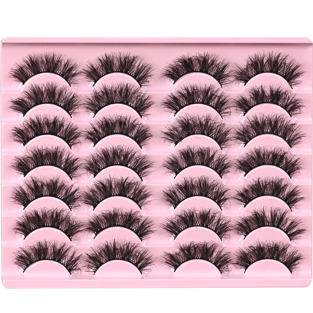 FARRED 14-pair pack offering versatile lash options.