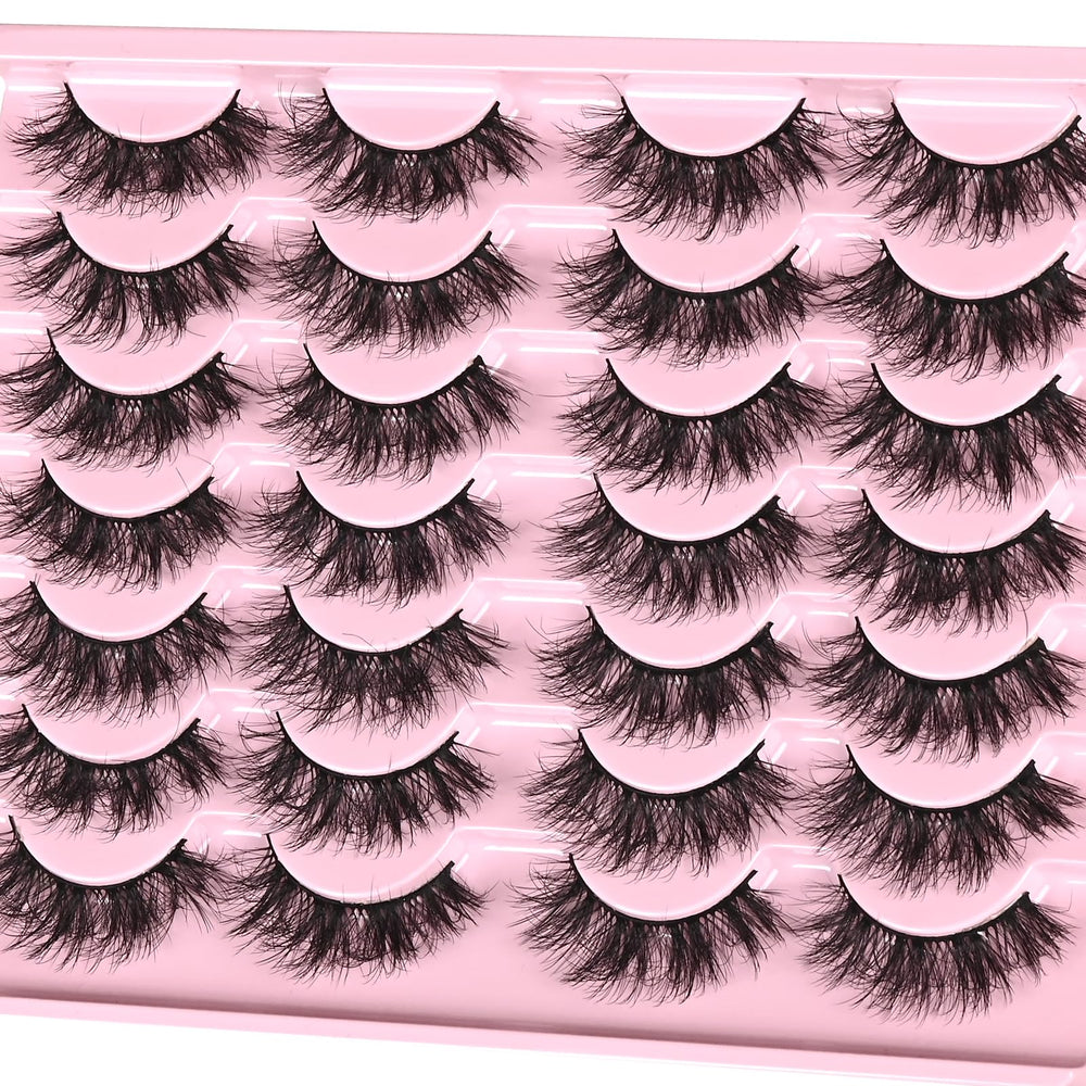 FARRED Fluffy Lashes feature fine tapered hairs for realism.