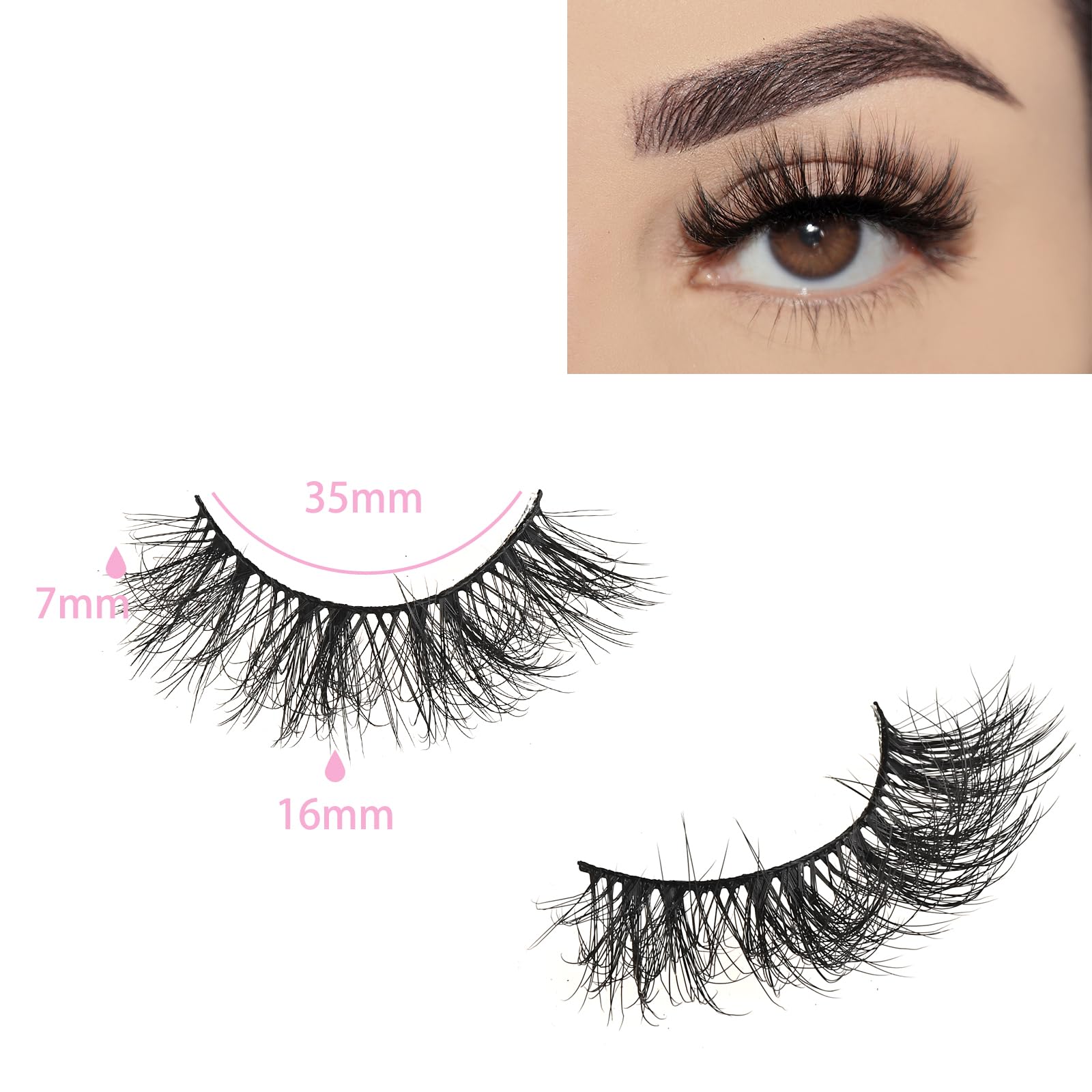 FARRED Fluffy Lashes upgraded curl for a flirtier look.