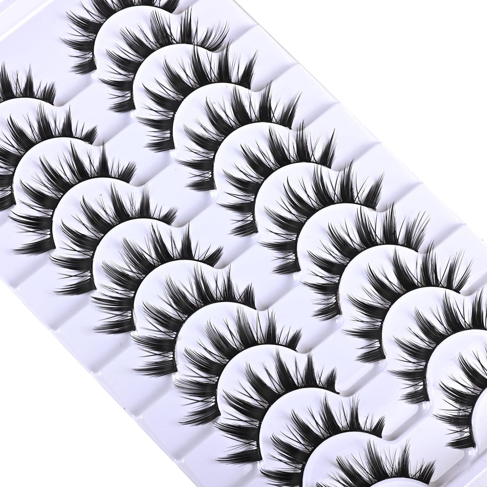 FARRED Manga Lashes reusable strip for quick, mess-free cosplay applications.
