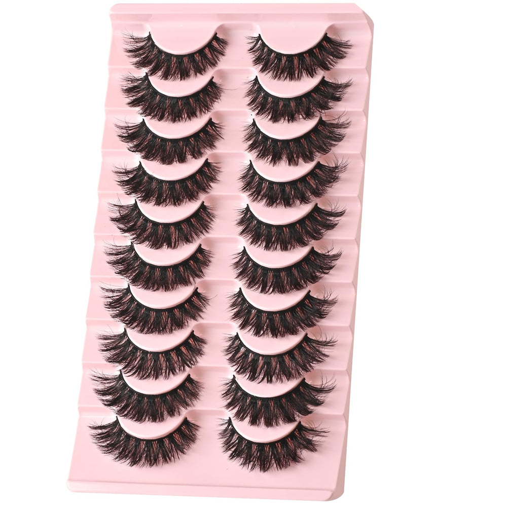 FARRED lashes designed for round and hooded eyes with a secure fit.