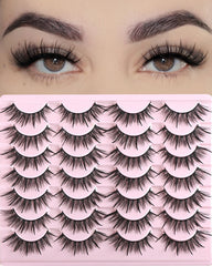 Farred Wispy Lashes close-up of cotton band for comfortable wear and easy application.