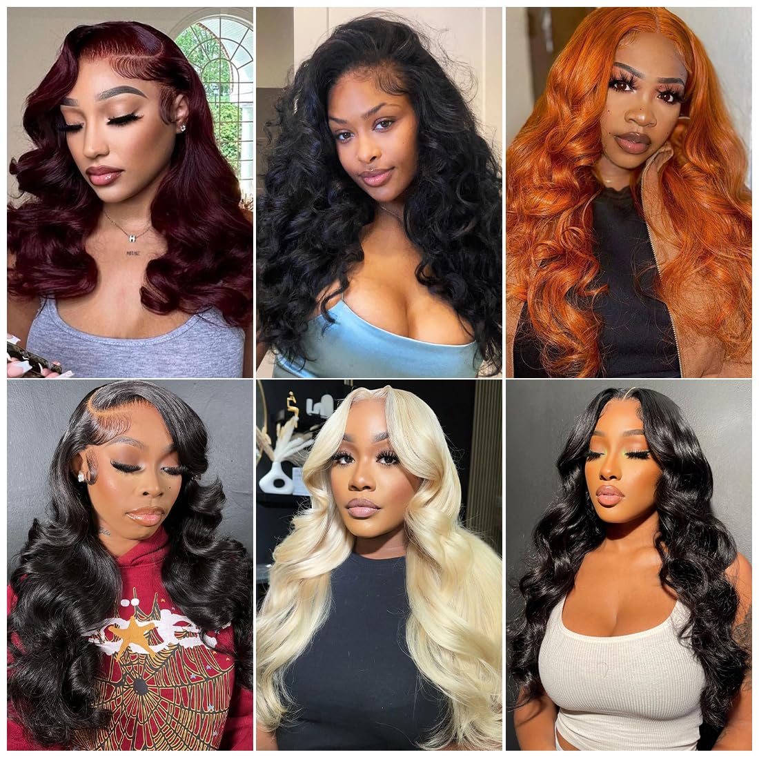 FASCARA middle or side part supports versatile styling