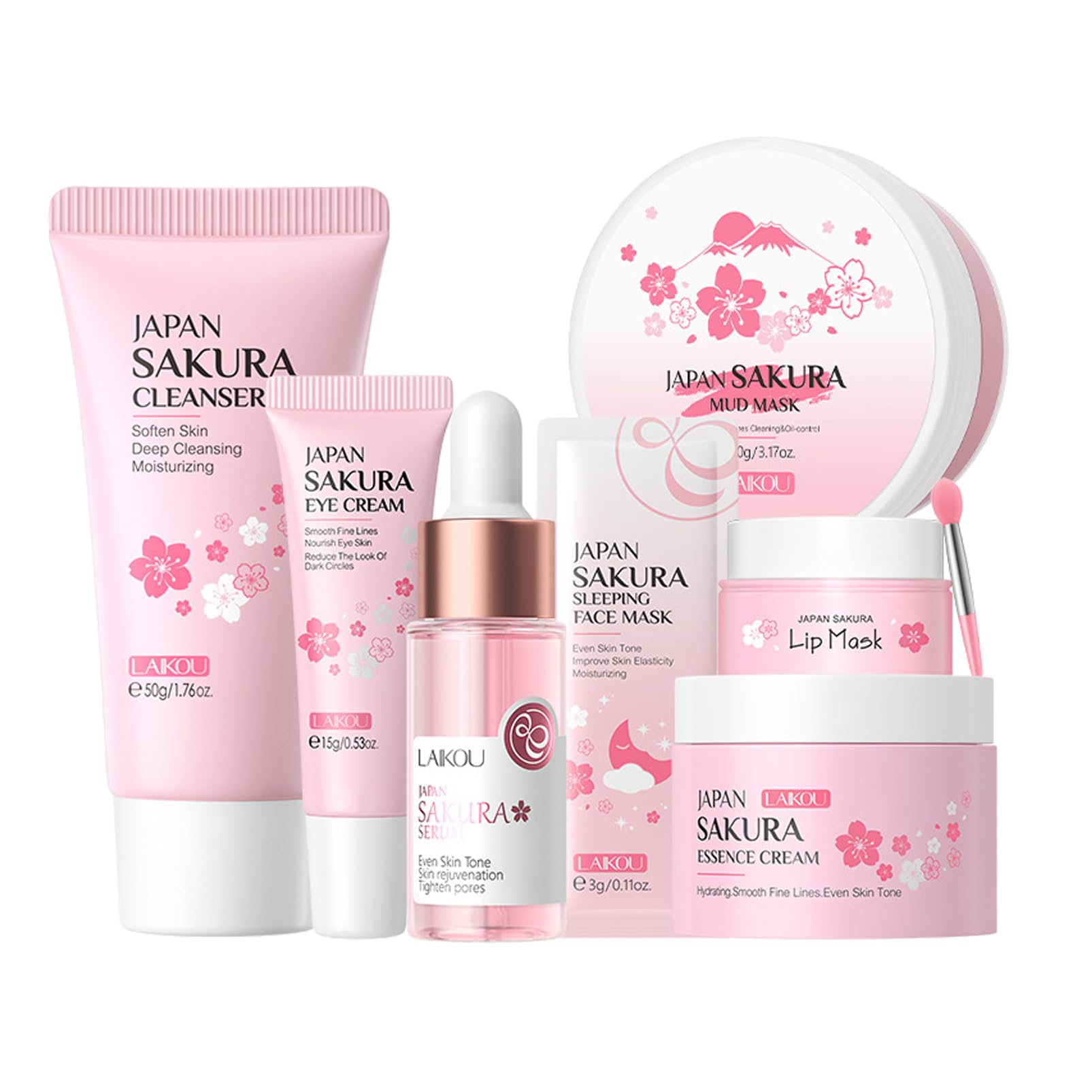 Fashion Base Sakura Cleanser 50g for gentle cleansing and prepping skin for routine