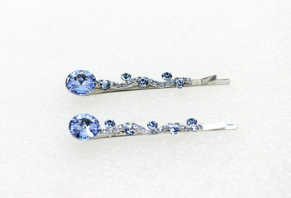 Faship hair clip with imitation platinum plating for a polished finish