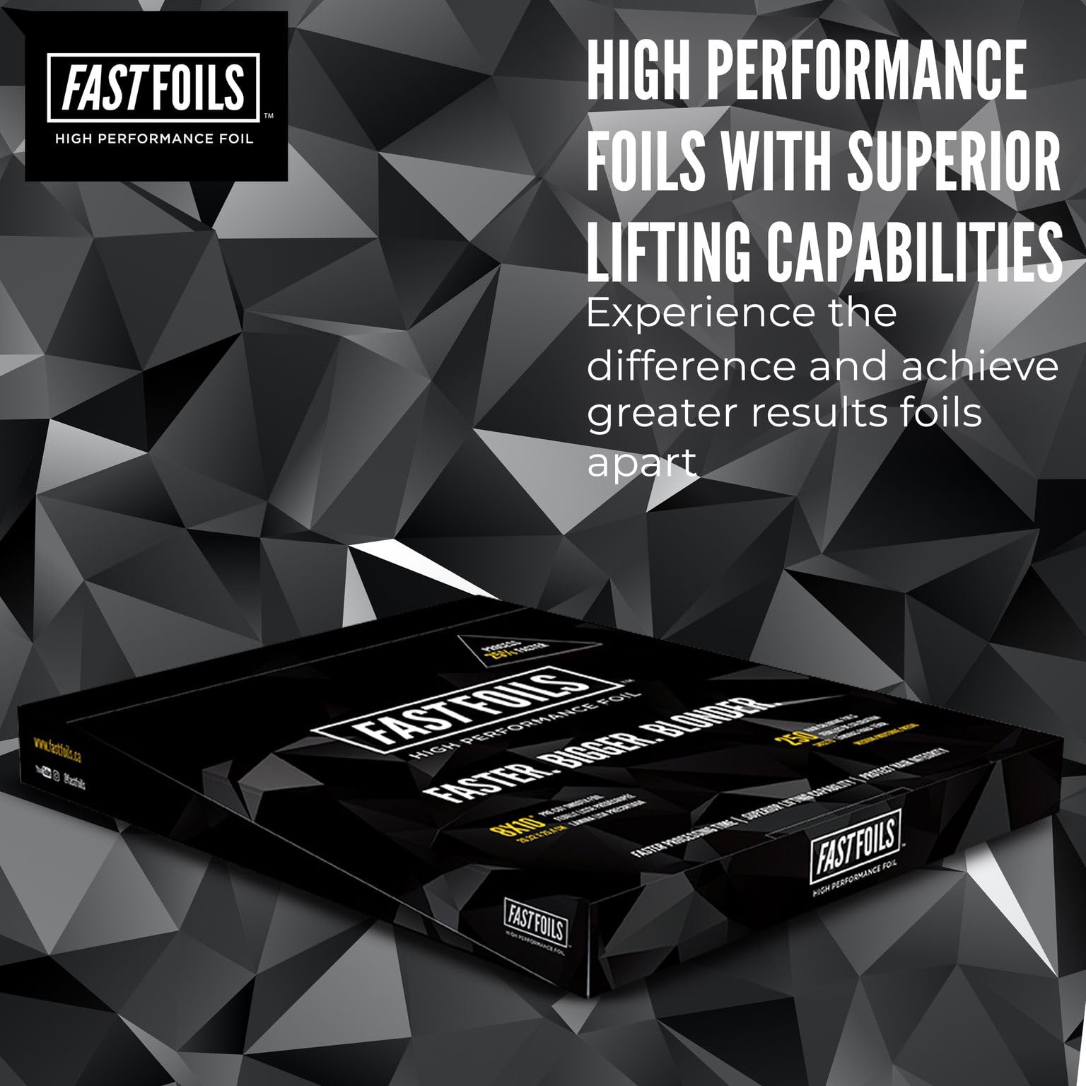 FASTFOILS ideal for salon use with consistent lift range in highlights