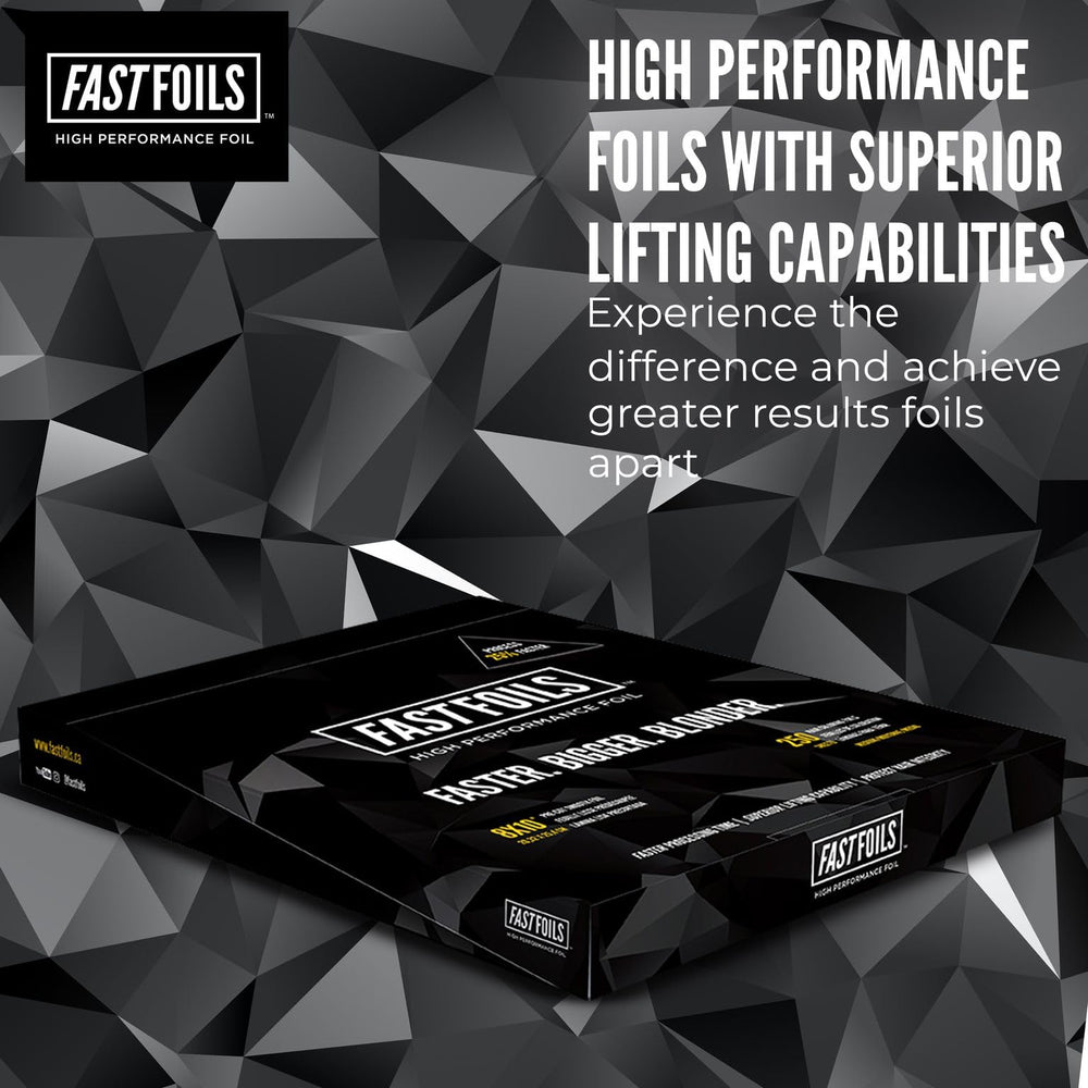 FASTFOILS ideal for salon use with consistent lift range in highlights