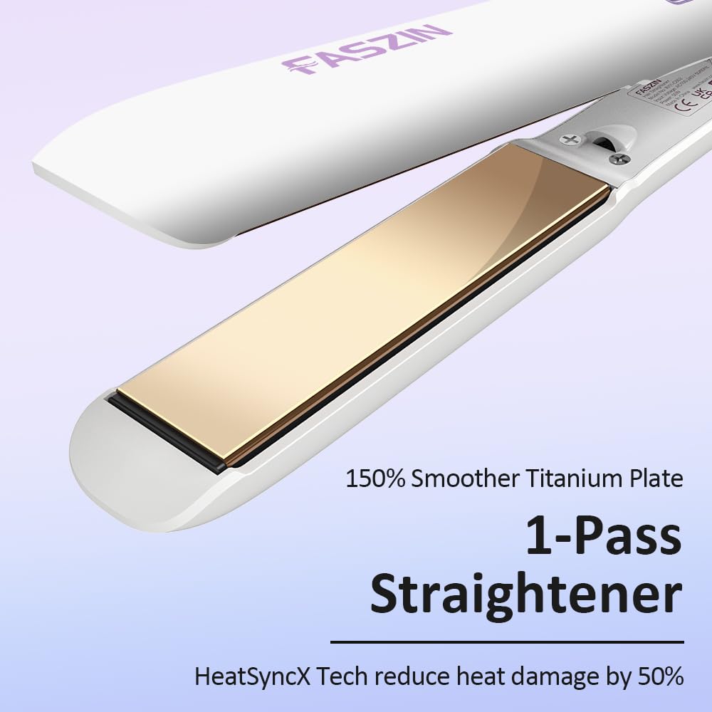Faszin HeatSyncX display showing real-time temperature feedback.