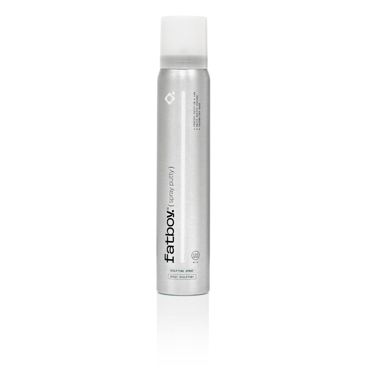 Fatboy Hair Spray Putty adds fullness and texture for a voluminous look