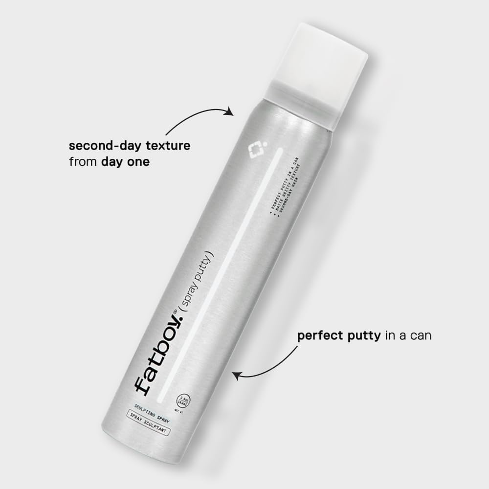 Fatboy Hair Spray Putty paraben-free and color-safe for everyday use