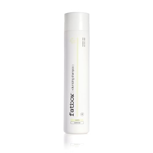 Fatboy Hair bottle shows sunflower petal extract for shaft protection