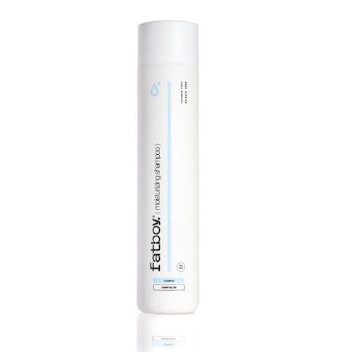 Fatboy Moisturizing Conditioner avocado oil graphic signaling hydrating shine.