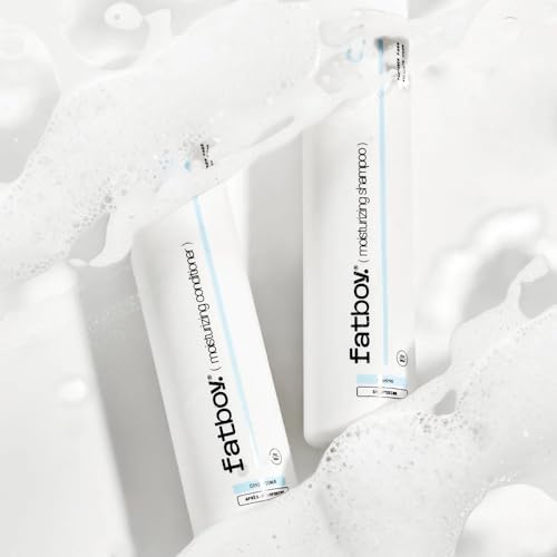 Fatboy Moisturizing Conditioner creamy texture for smooth hair.