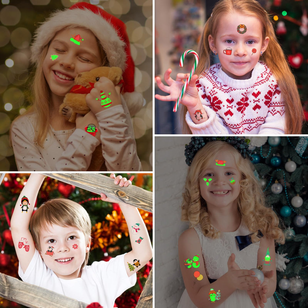 FATHER.SON Christmas tattoos gift box image, versatile for crafts and gifts.