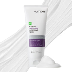 Fation Nosca9 deep pore cleansing foam bottle refreshes sensitive skin for daily cleansing.