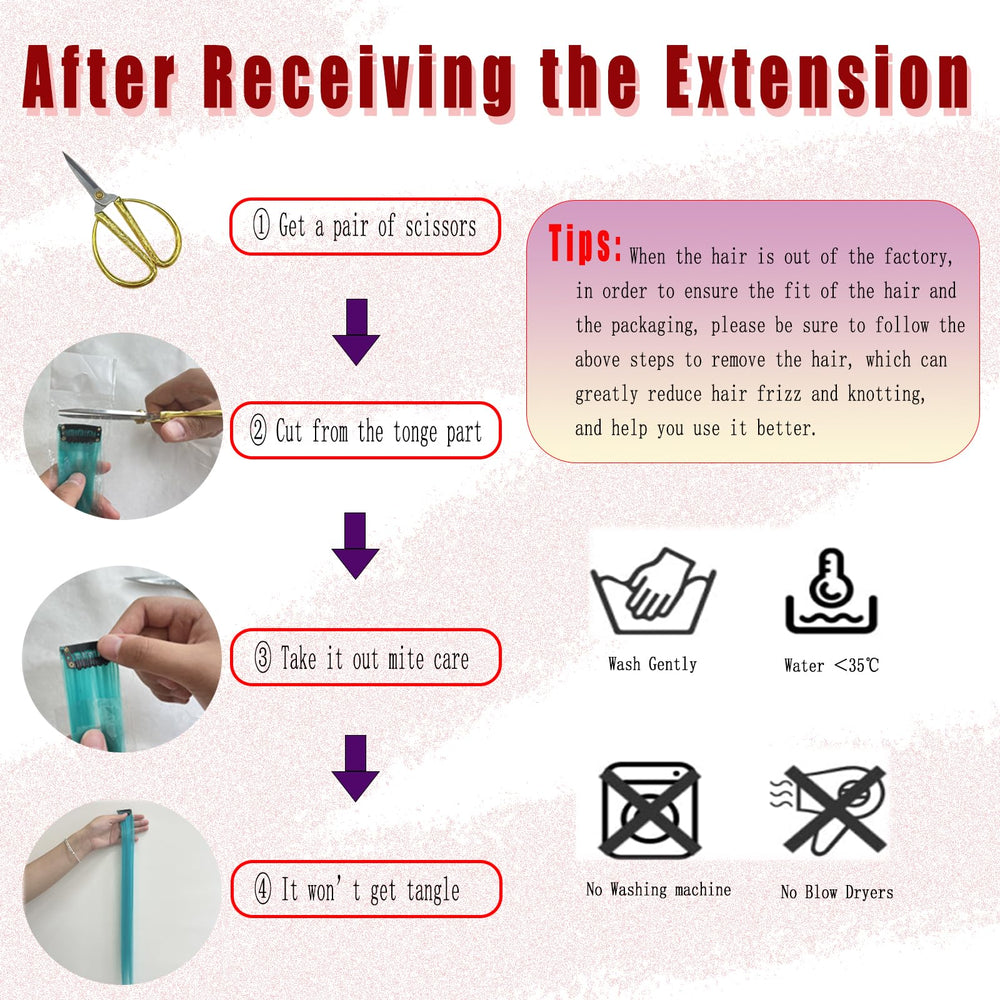 FAYDERS safe non-toxic extensions suitable for teens and adults.