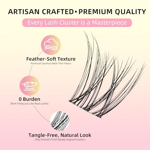 FayJoo 0.05mm invisible band lashes blend seamlessly with natural lashes