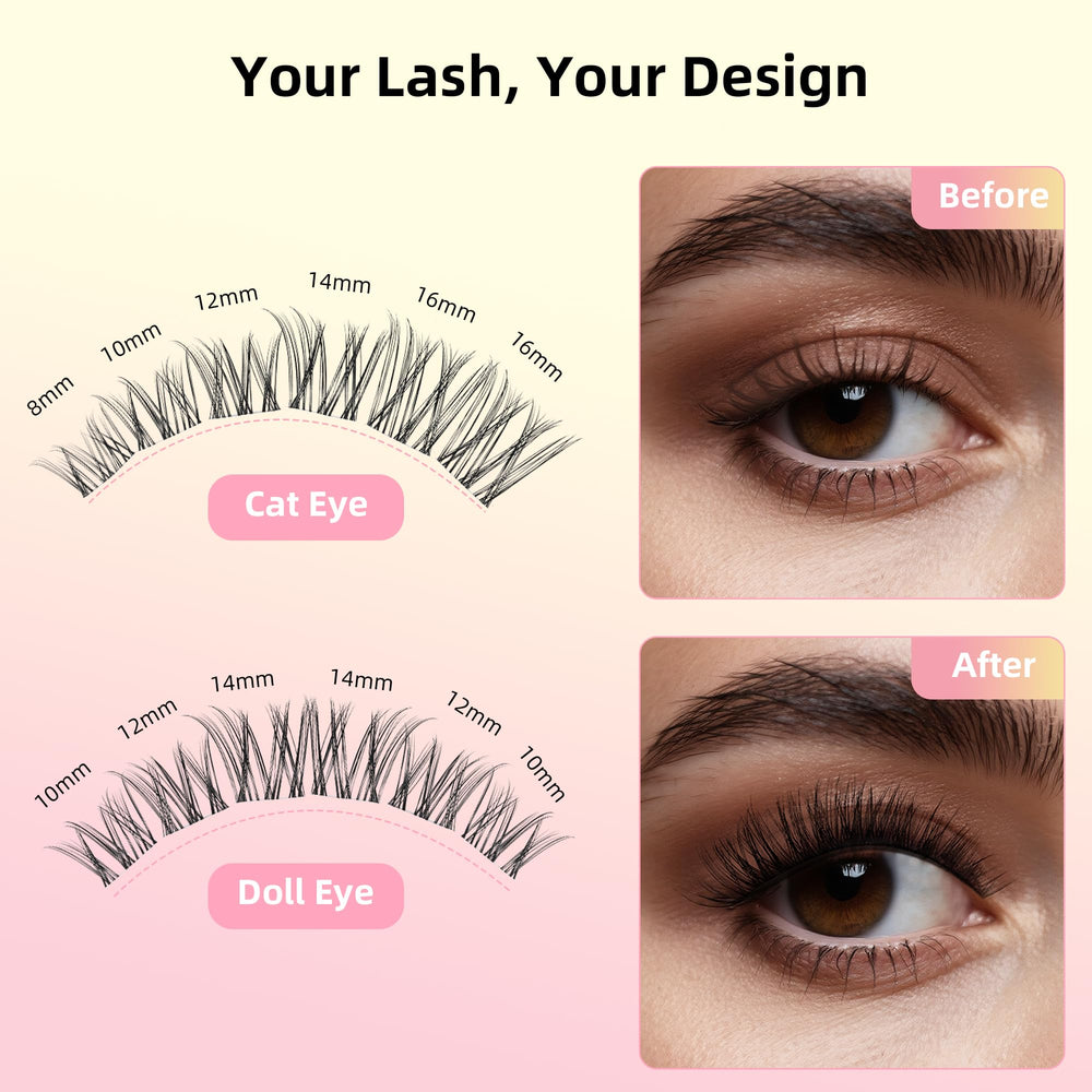 FayJoo lightweight lashes ensure comfortable all-day wear