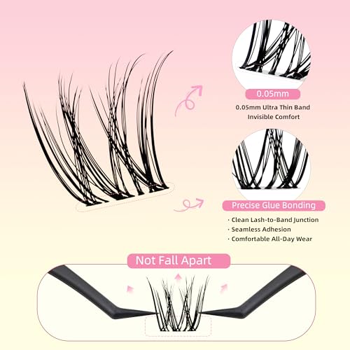 FayJoo soft wispy C curl clusters add gentle lift and definition