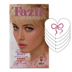Fazit Cupid's Bow speckles patch adds glitter for a festive, long-lasting look.