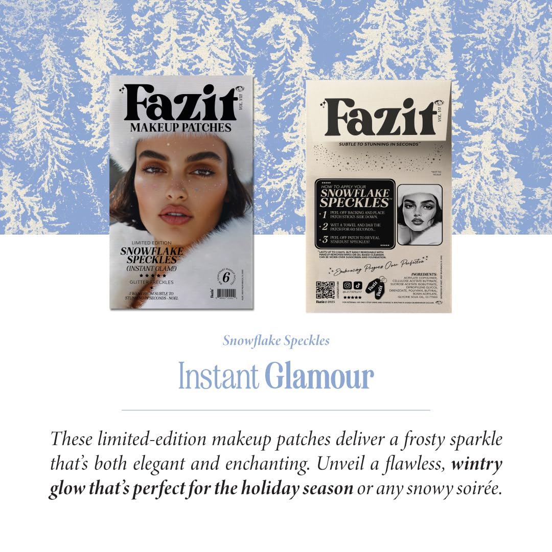 Fazit makeup patches skin-friendly delicate texture supports comfortable all-day wear.