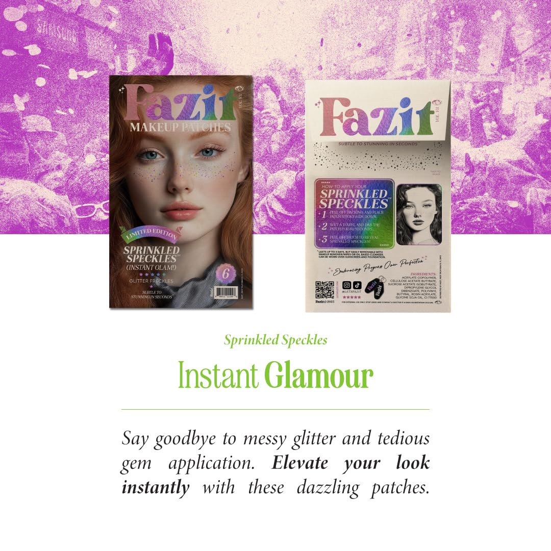 Fazit makeup patches use skin-friendly materials for comfortable wear.