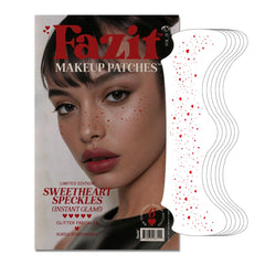 Fazit makeup patches Sweetheart speckles add subtle, skin-friendly sparkle for daily looks.