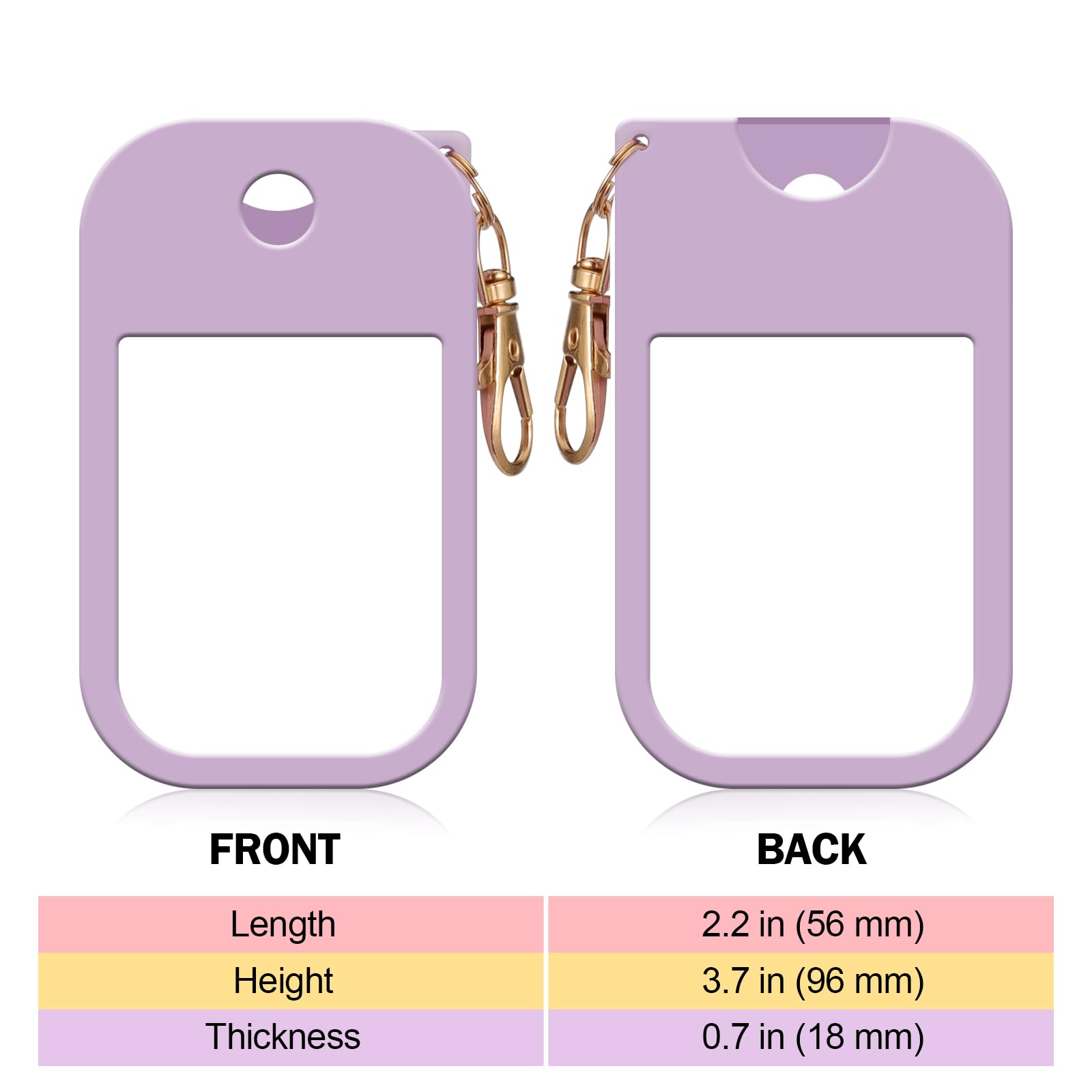 Fcgbdbz clip-ready design attaches to backpack or bag for quick reach