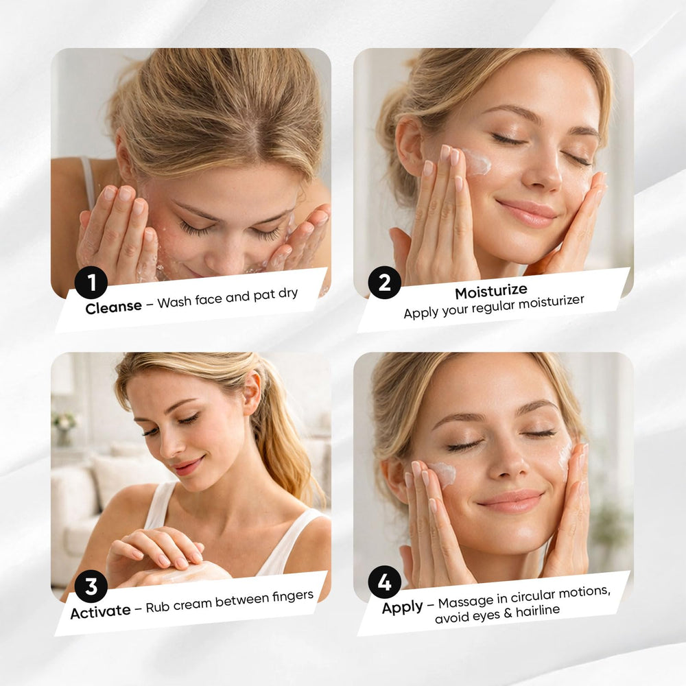 FCNVCX OKOA SKIN firming and elasticity benefits in action.
