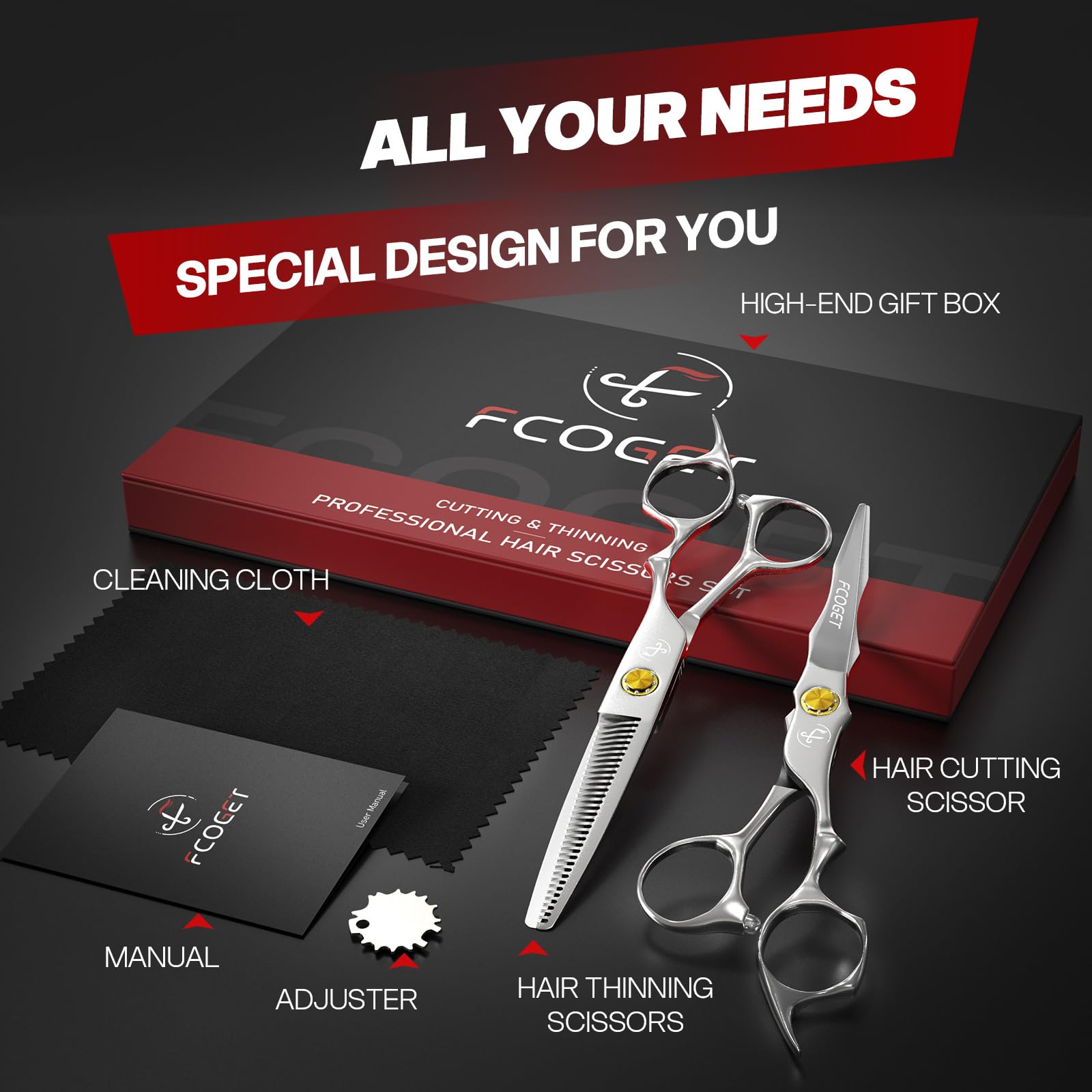  Fcoget gift box with accessories ready for gifting