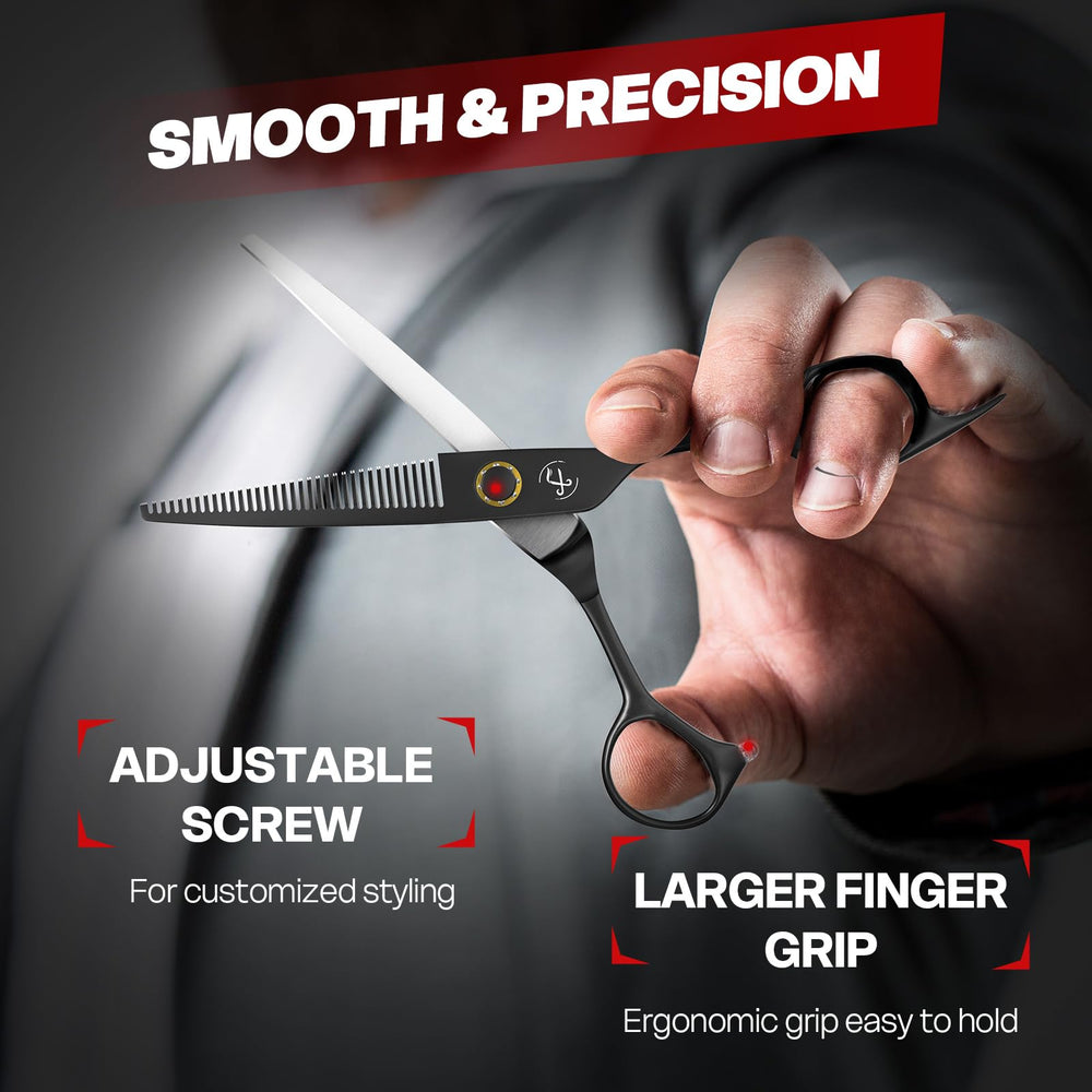 Fcoget right-hand thinning shears in case ready for travel