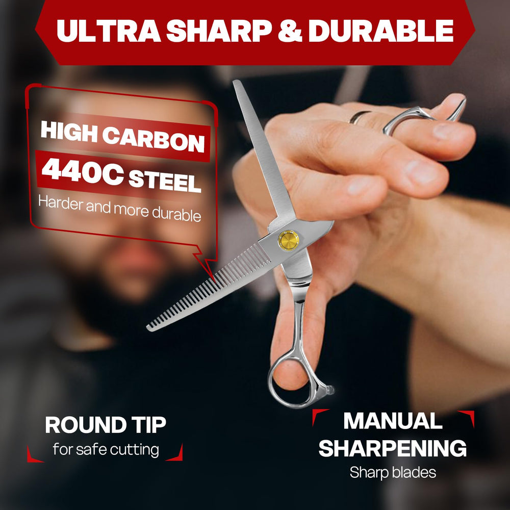 Fcoget silver offset-handle design for comfortable all-day styling