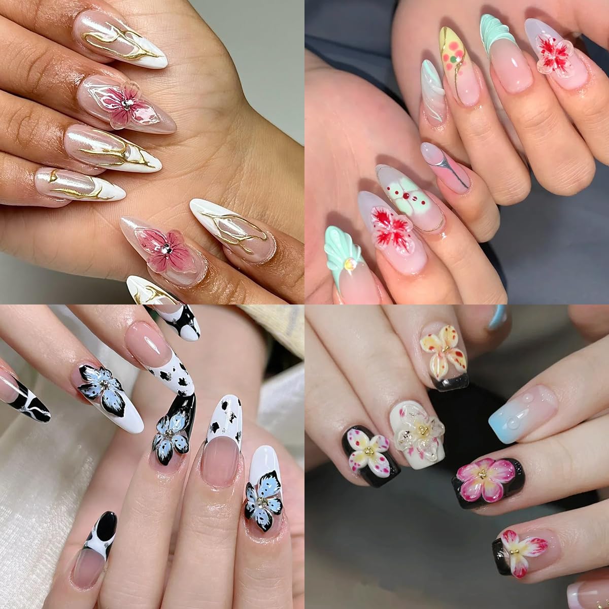Fcozpjk all-in-one kit—simplifies creating multi-dimensional nail art.
