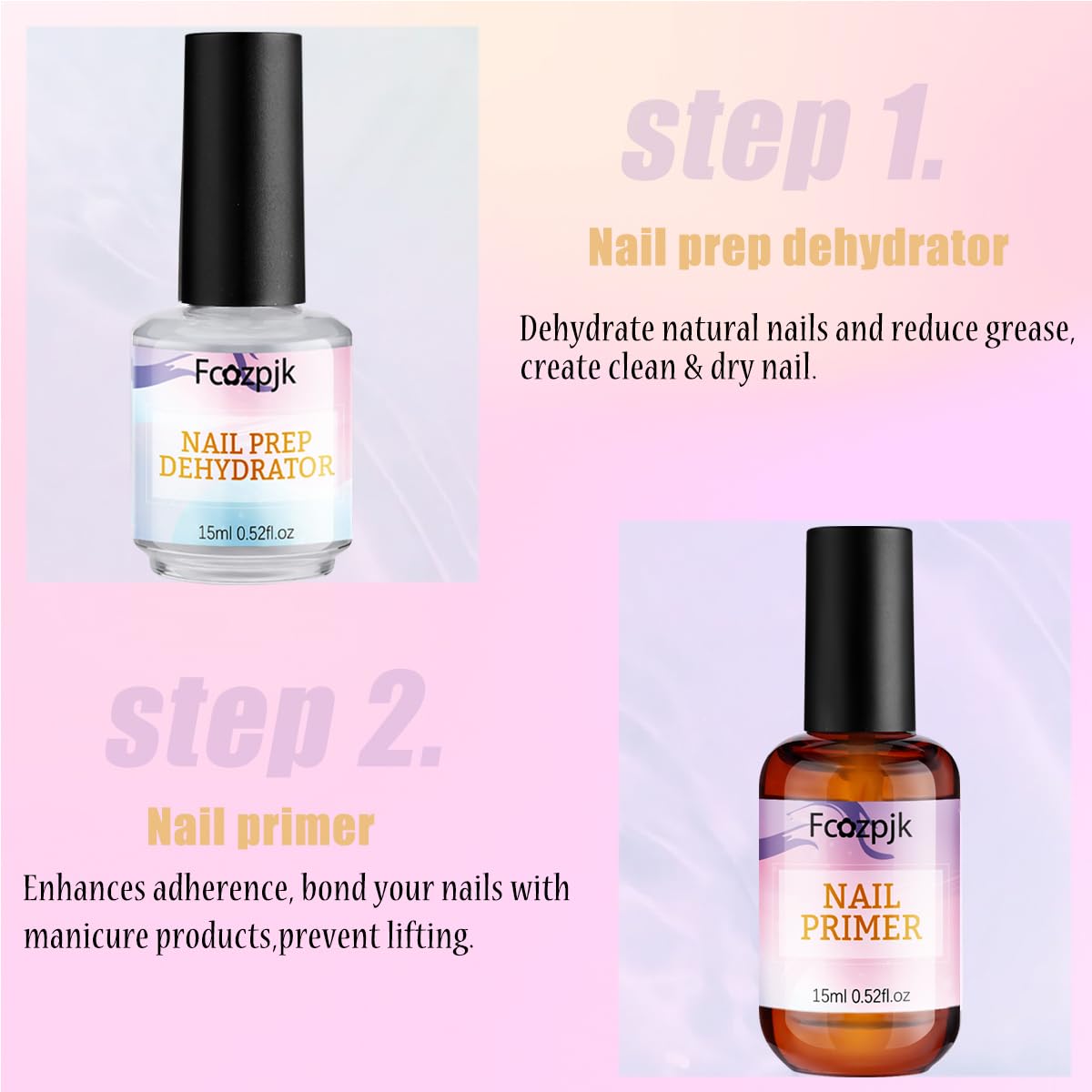 Fcozpjk cuticle oil bottle boosts moisture for smooth nails.