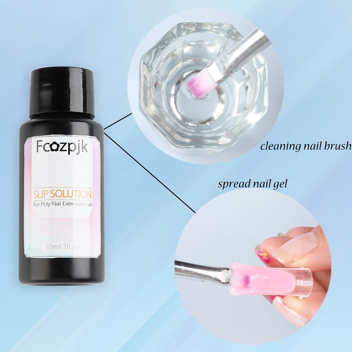 Fcozpjk dual nail forms set with 60 sizes