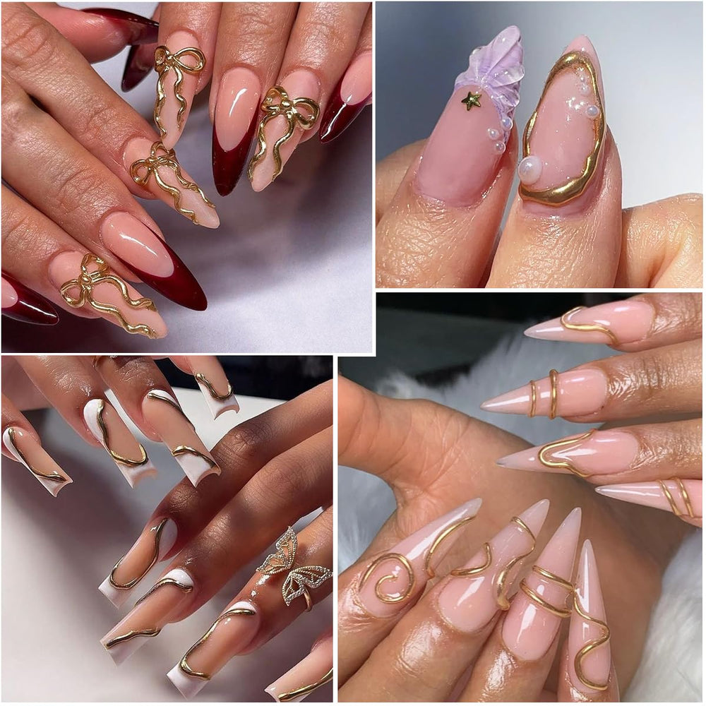 Fcozpjk embossed 3D design for dimensional nail art texture