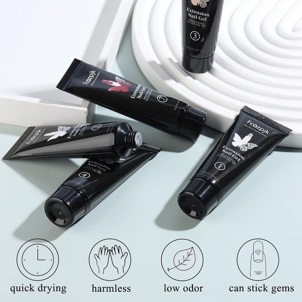 Fcozpjk easy at-home nail extension solution for DIY nails