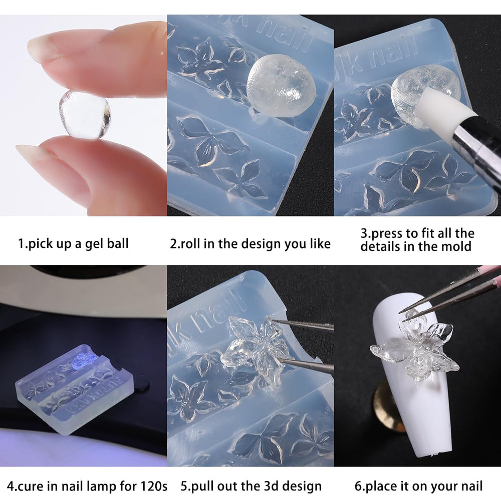Fcozpjk nail extensions with gel for durable, stylish looks.