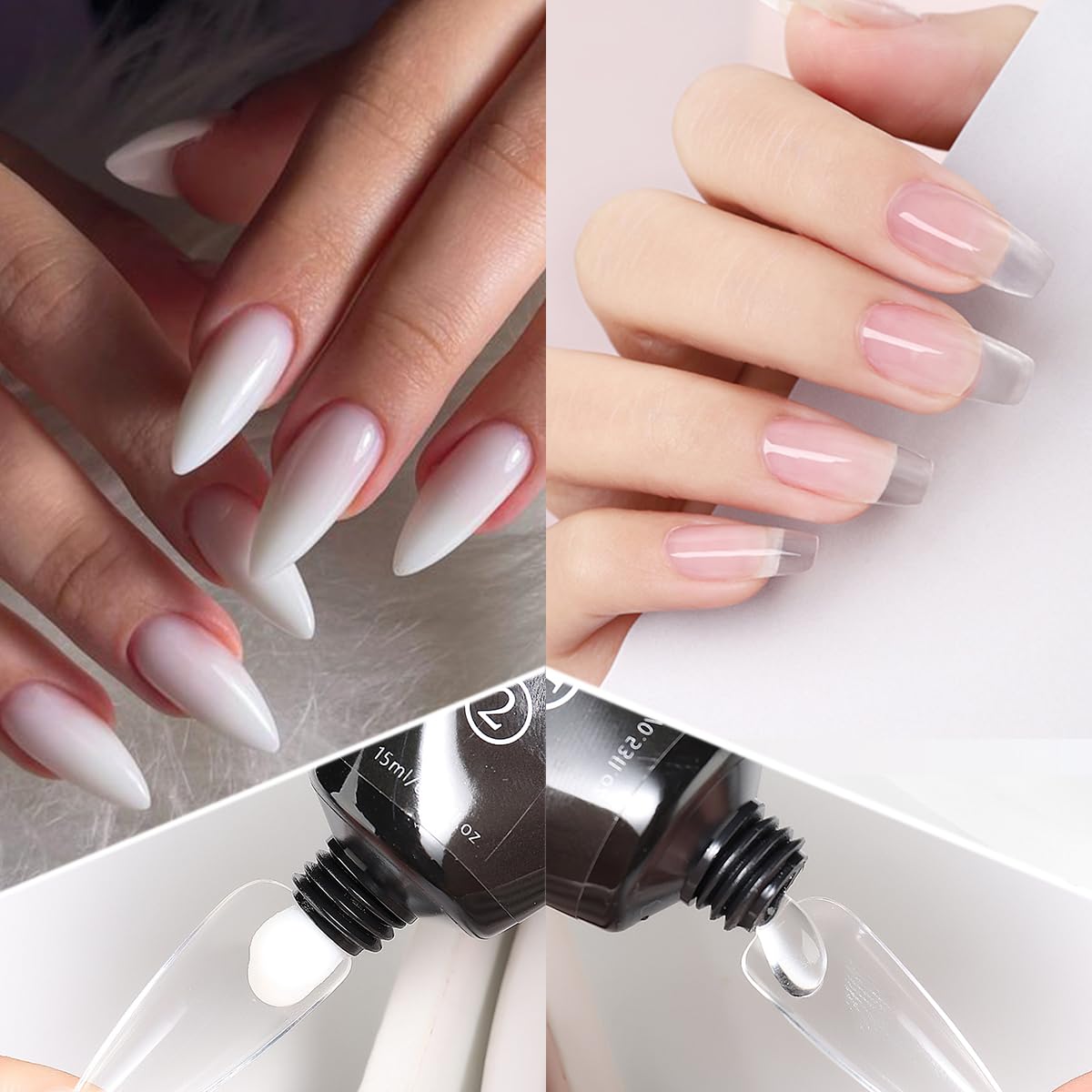 Fcozpjk glitter ombre color options for creative nail art