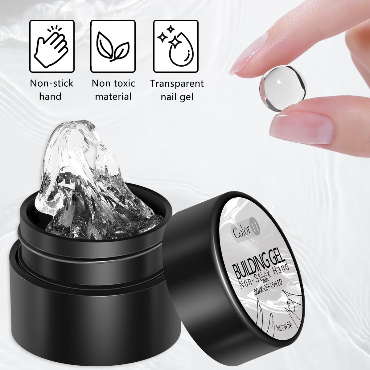 Fcozpjk silicone carving pen double-head for precise 3D shaping.