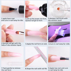 Fcozpjk slip solution bottle for smooth gel application