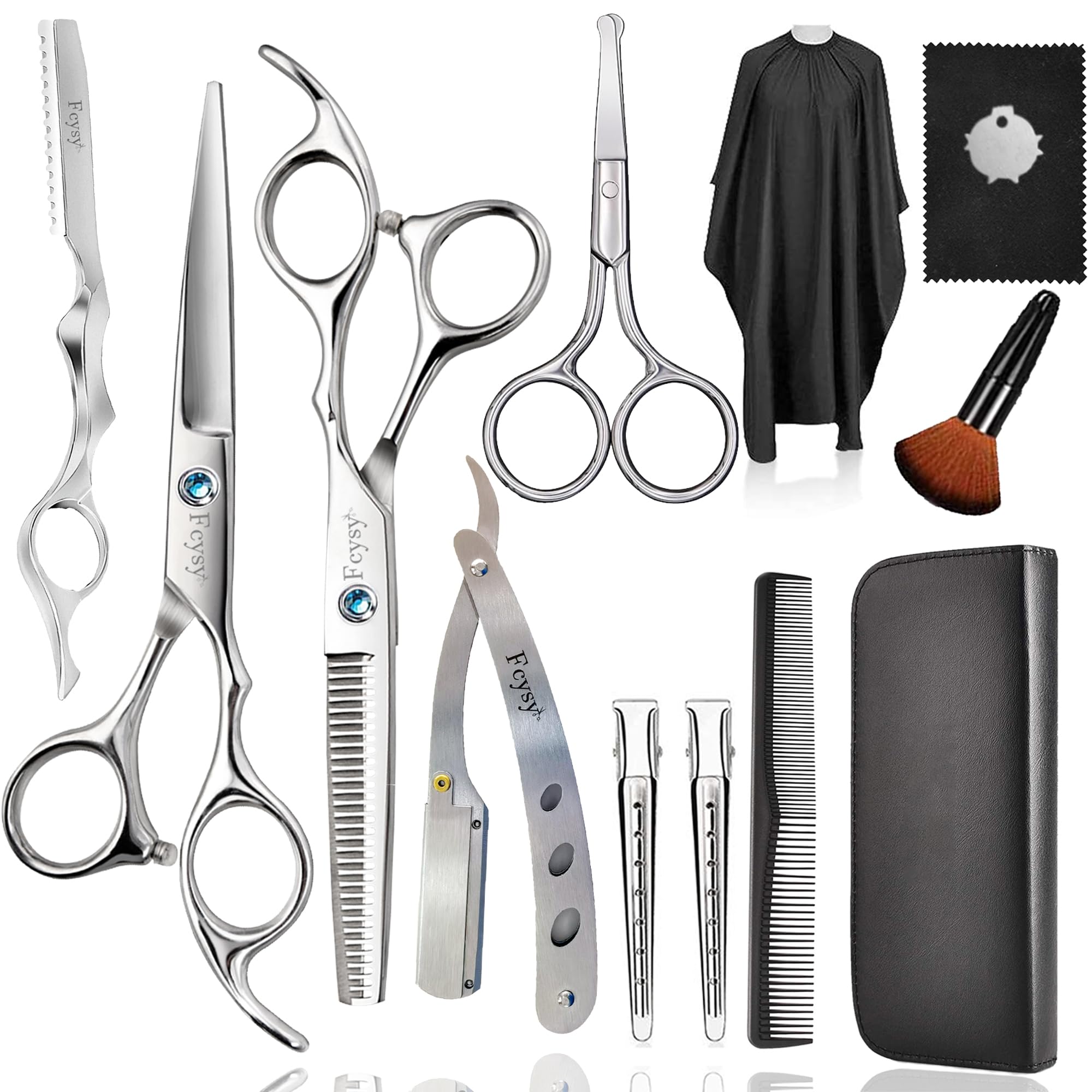 Fcysy hair cutting kit full view showing all-in-one tools for professional results
