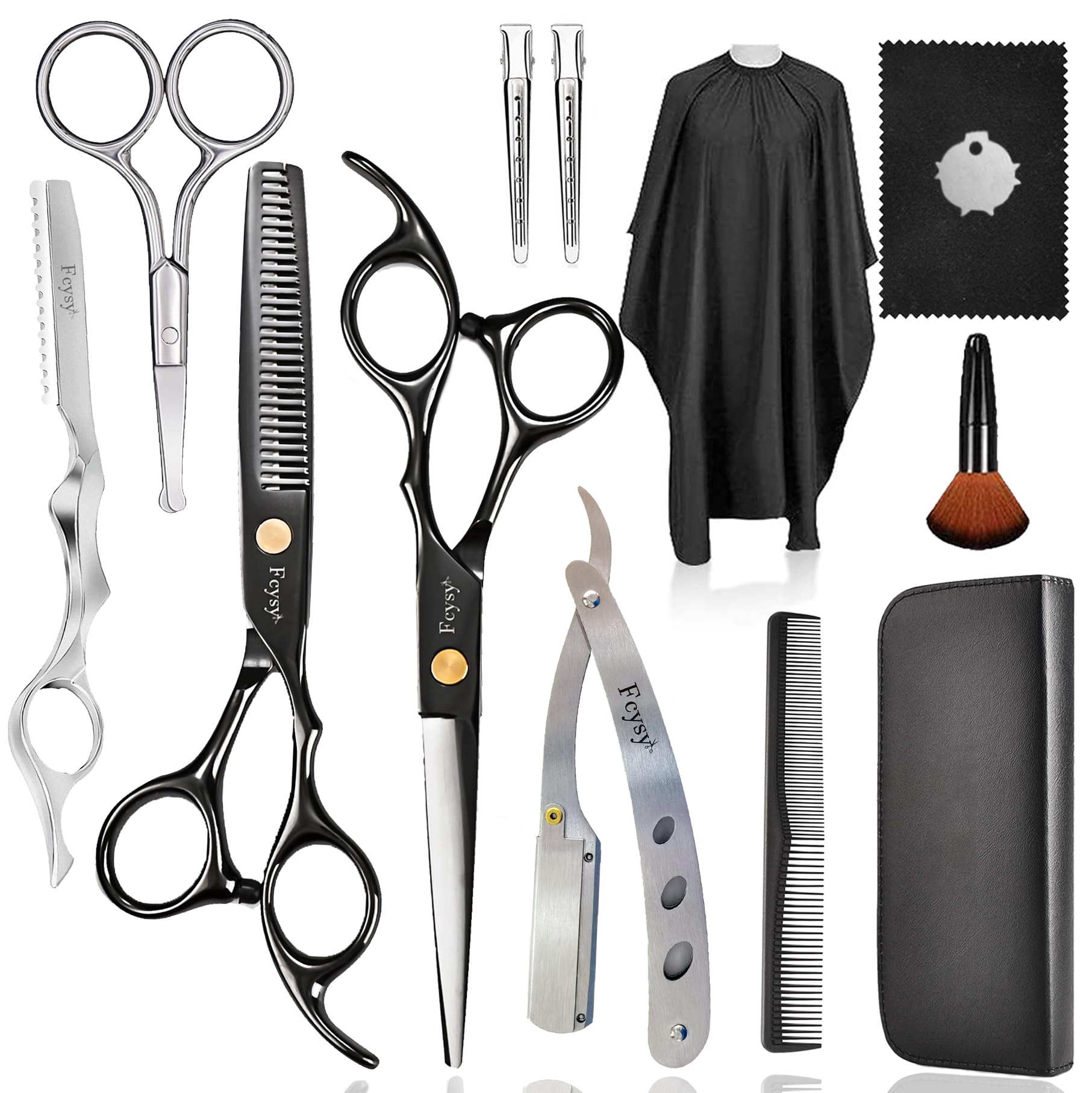 Fcysy hair cutting kit overview with professional tools for precise at-home haircuts.