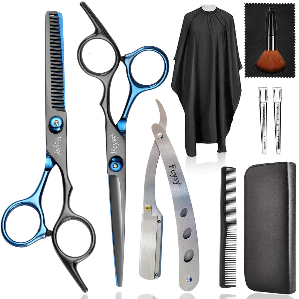 Fcysy hair cutting scissors 6-inch blades for precise trimming