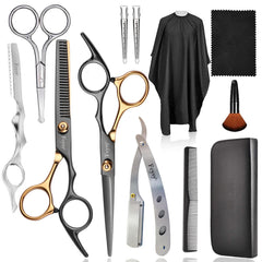 Fcysy professional hair cutting scissors kit for precise, smooth cuts at home or salon
