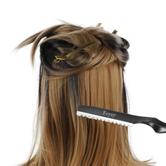 Fcysy straight edge razor with blade included for clean edge lines.