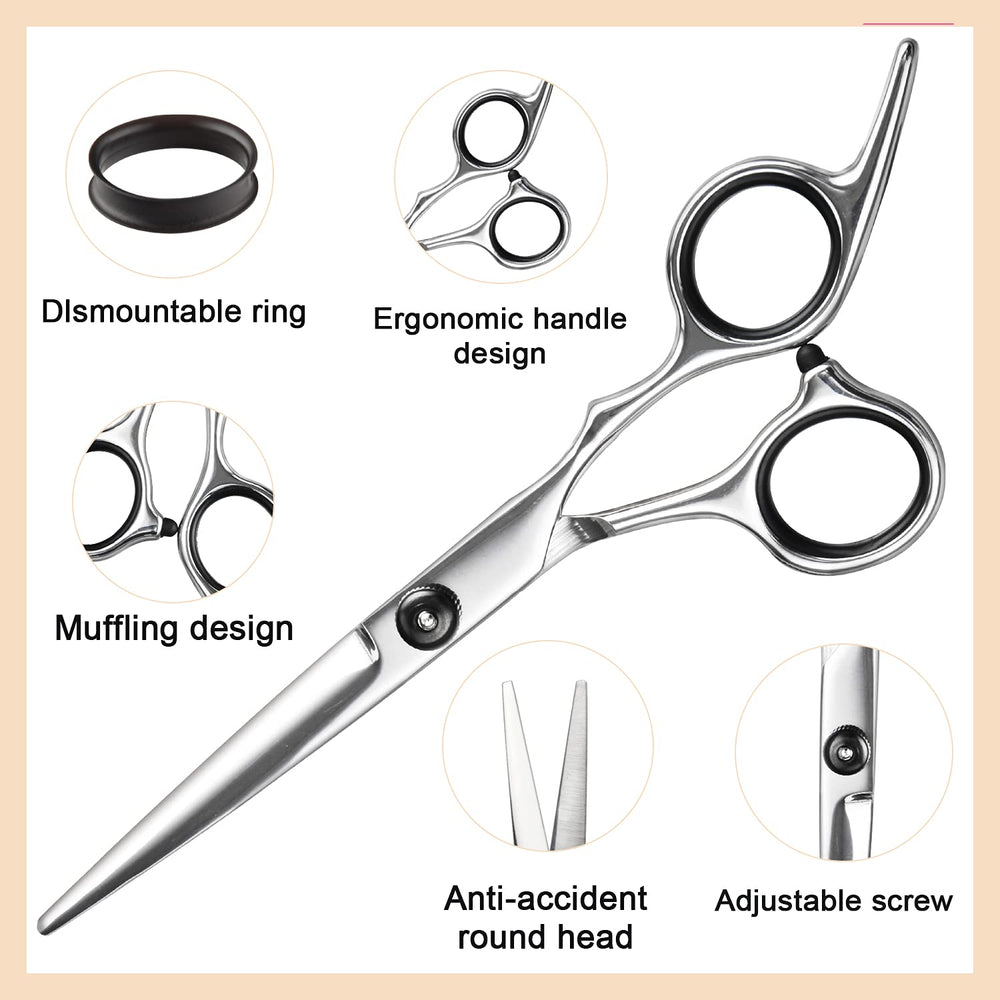 Fcysy straight edge razor included for crisp, defined finishing lines